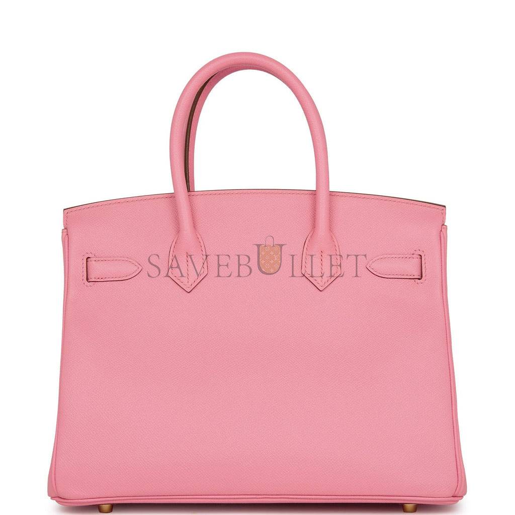 H**mes birkin 30 rose confetti epsom gold hardware (30cm)