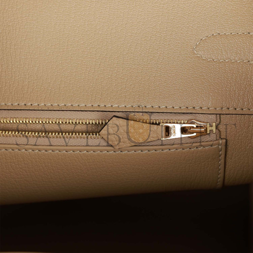 H**mes birkin 35 trench clemence gold hardware 39867966652510 (35cm)
