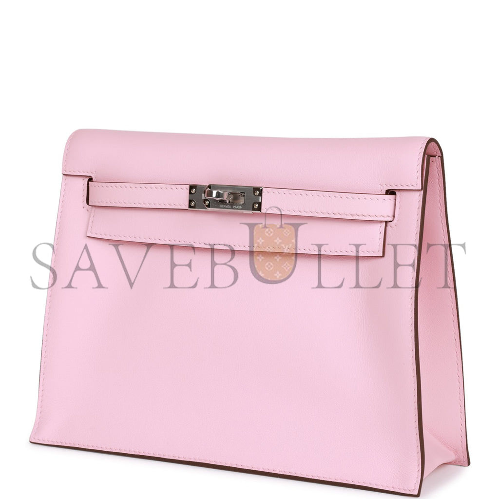 H**mes kelly danse rose sakura swift palladium hardware (22*16*7cm)