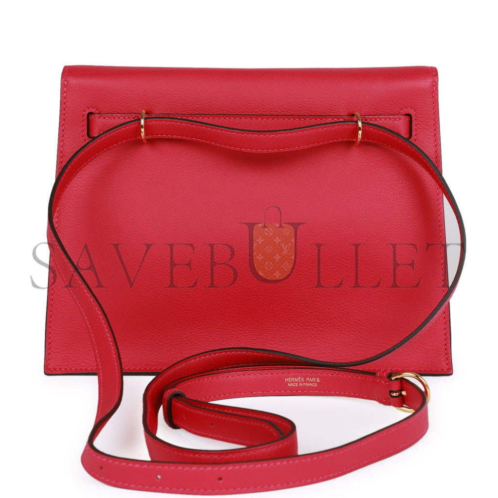 H**mes kelly danse framboise evercolor gold hardware (22*16*7cm)