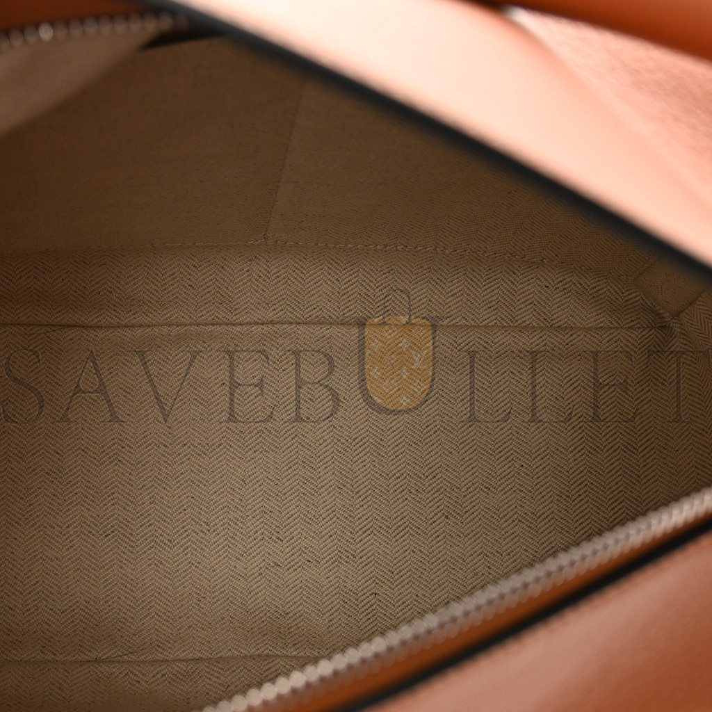 l*ew* calfskin medium puzzle bag tan (29*19.5*14cm)