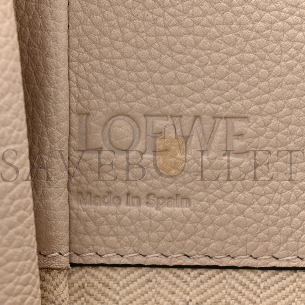 l*ew* grained calfskin small hammock shoulder bag sand (30*25*13.5cm)