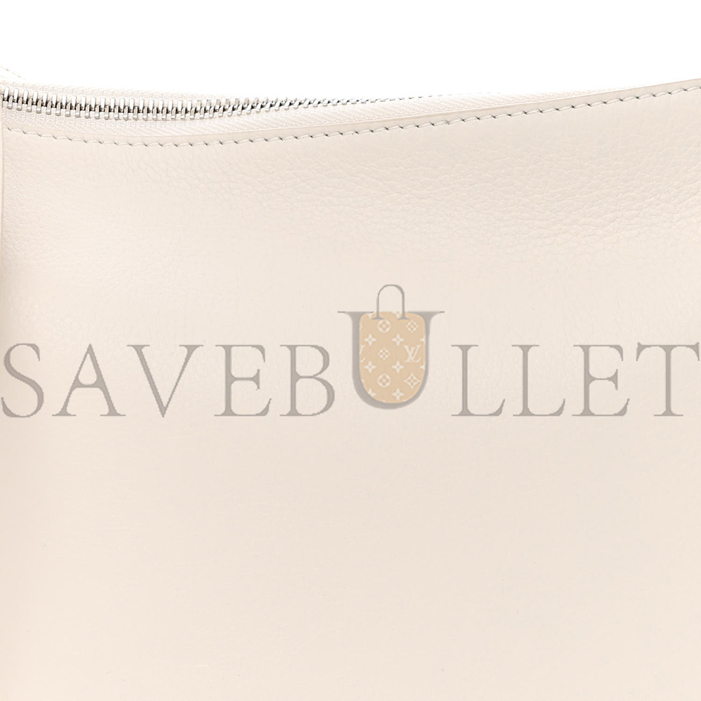 l*ew* calfskin mini hammock hobo soft white (17*17*10cm)