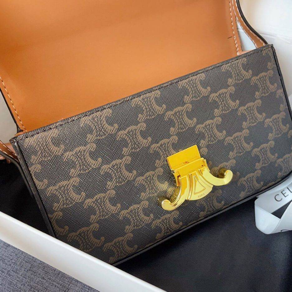 Ce**e triomphe shoulder bag 194142cuz.04lu (20*10*4cm)