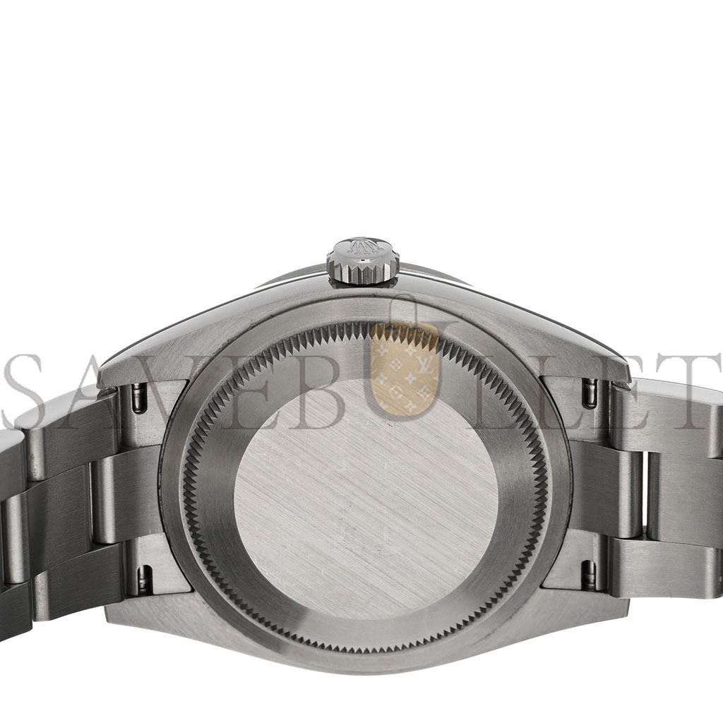 R*l*x stainless steel 36mm oyster perpetual explorer watch black 124270