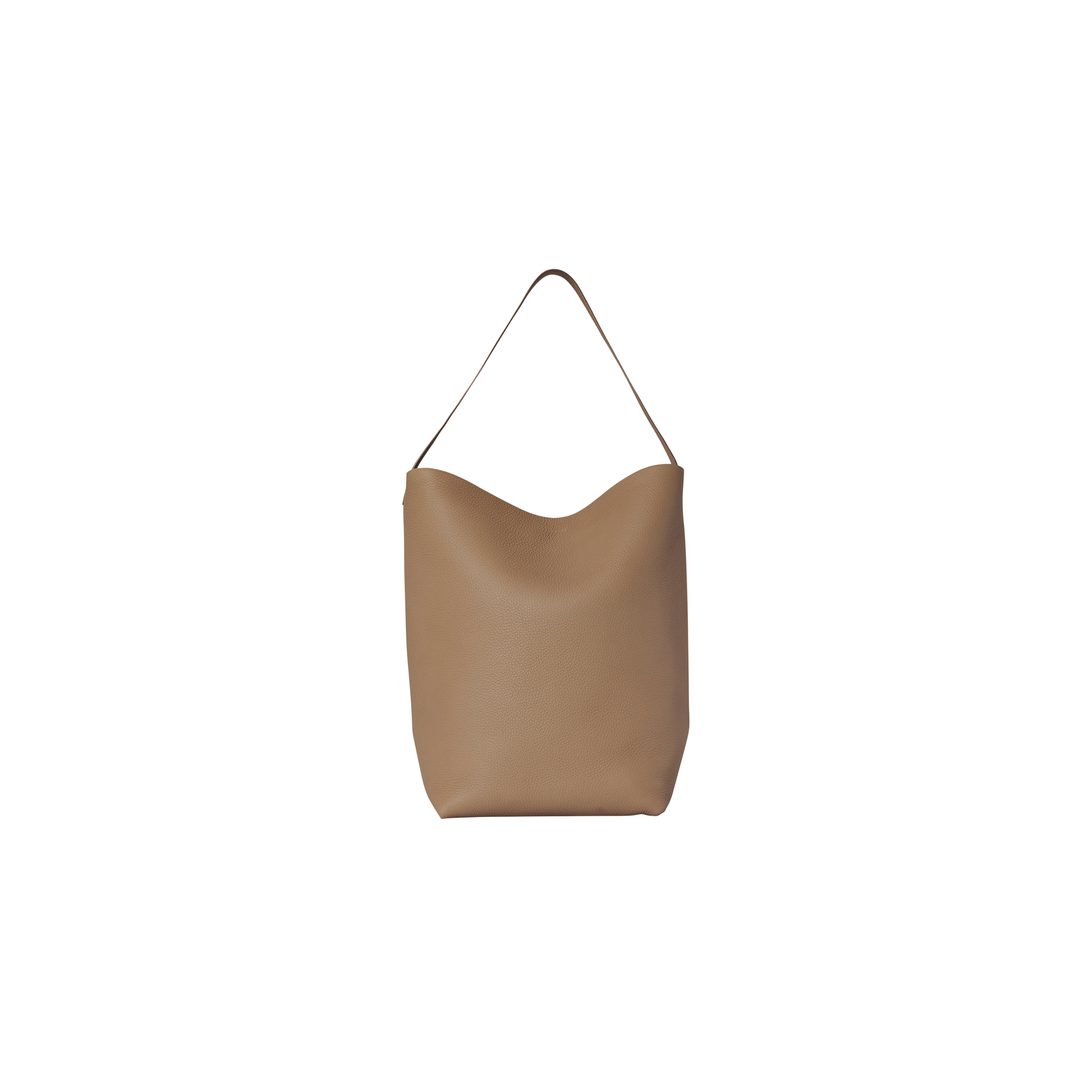 T*e R*w large ns park tote bag in leather dark taupe w1273l129dtpl (43*38*20cm)