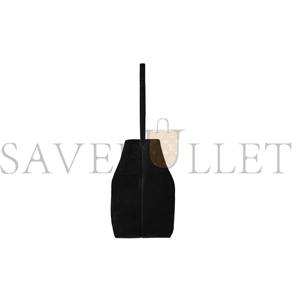 T*e R*w medium ns park tote bag in nubuck black w1313l87blk (33*28*15cm)
