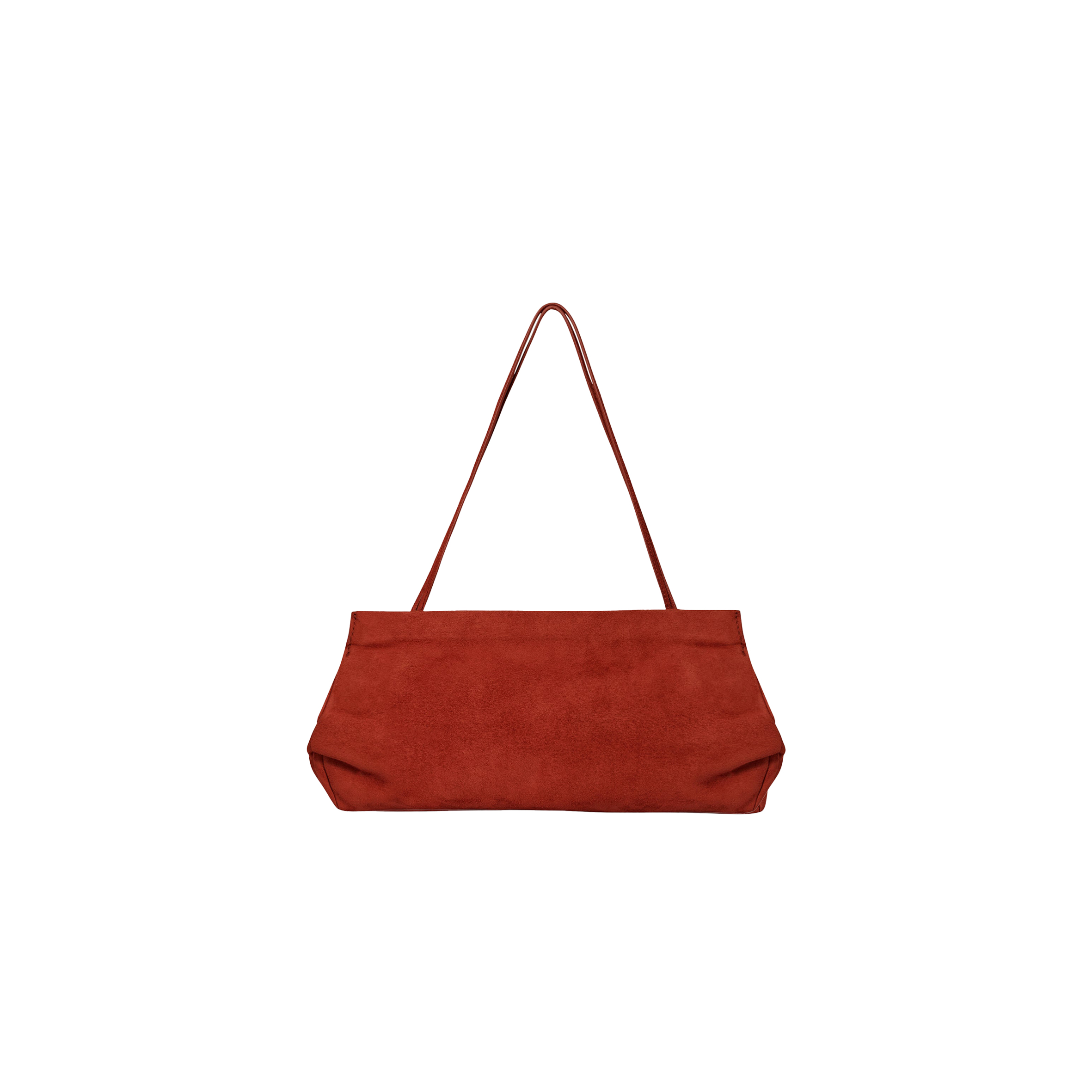t*e r*w abby bag in suede bR1ck w1605l28brip (27*14*4cm)