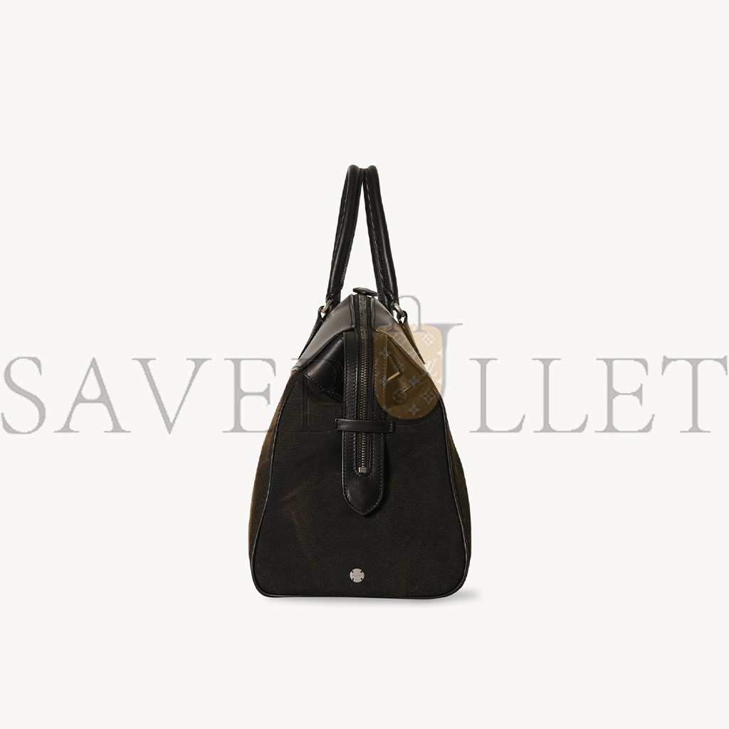 t*e r*w george duffle in leather and De*1m blackblack w1630l52w763bblcs (43*30*18cm)