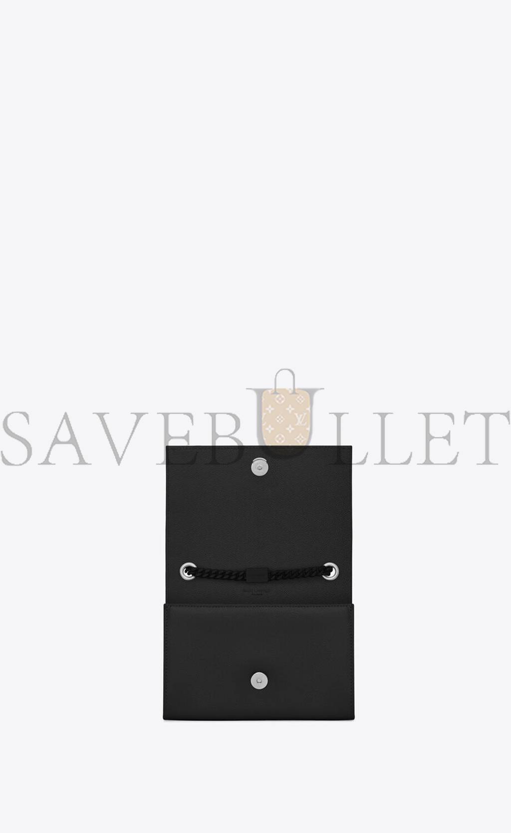 Y*L kate small chain bag in grain de poudre embossed leather 469390bow0u1000 (20*12.5*5cm)