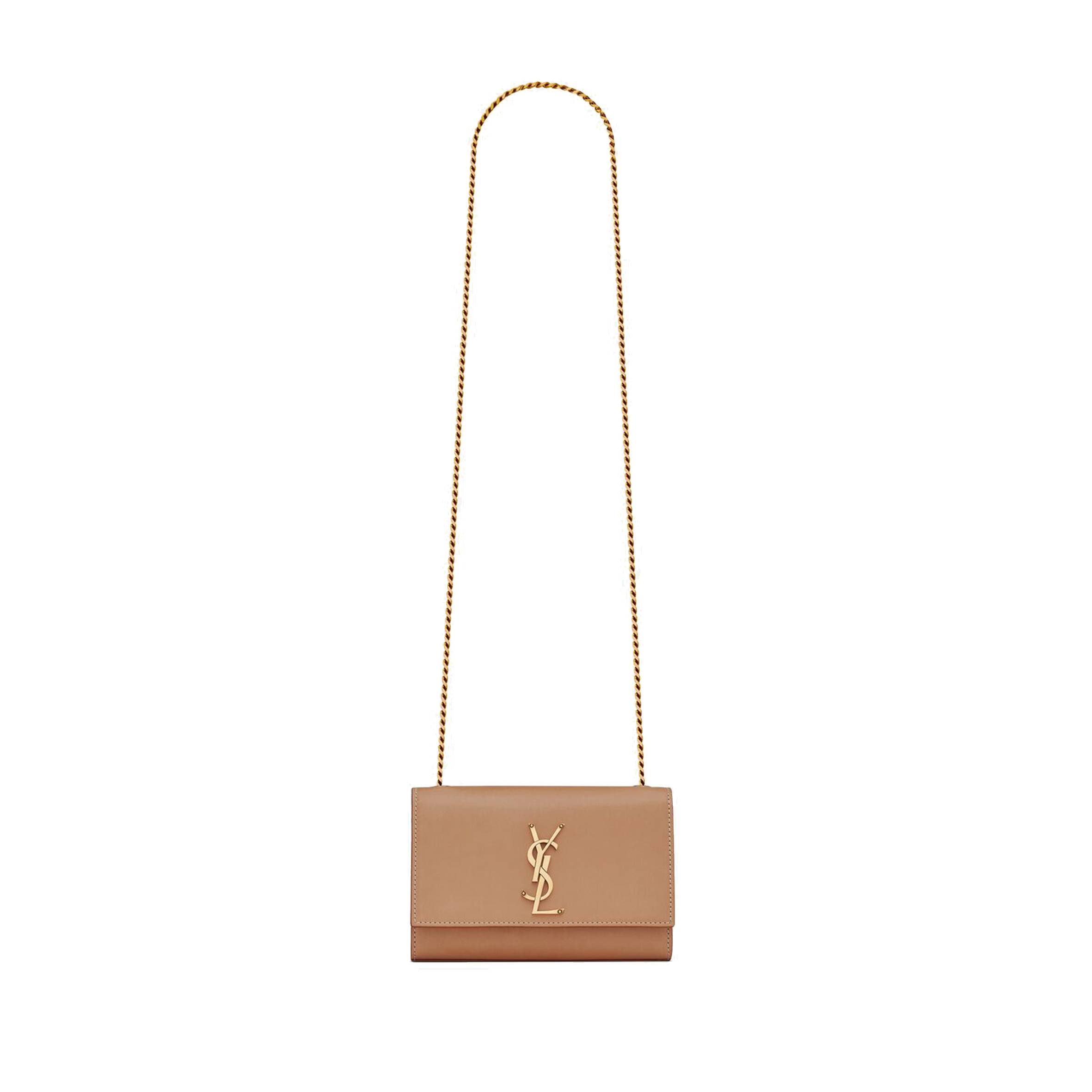Y*L kate small chain bag in vintage leather 469390bwr6w2725 (20*12.5*5cm)