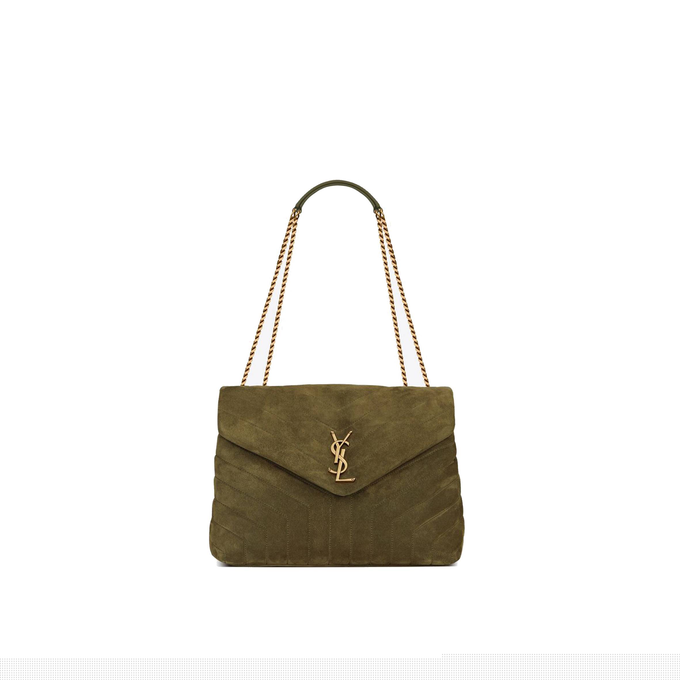 Y*L loulou medium in quilted suede 5749461u8673206 (32*22*12cm)