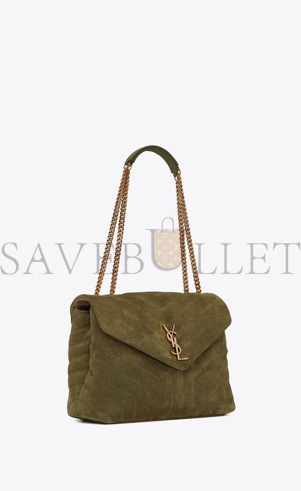 Y*L loulou medium in quilted suede 5749461u8673206 (32*22*12cm)