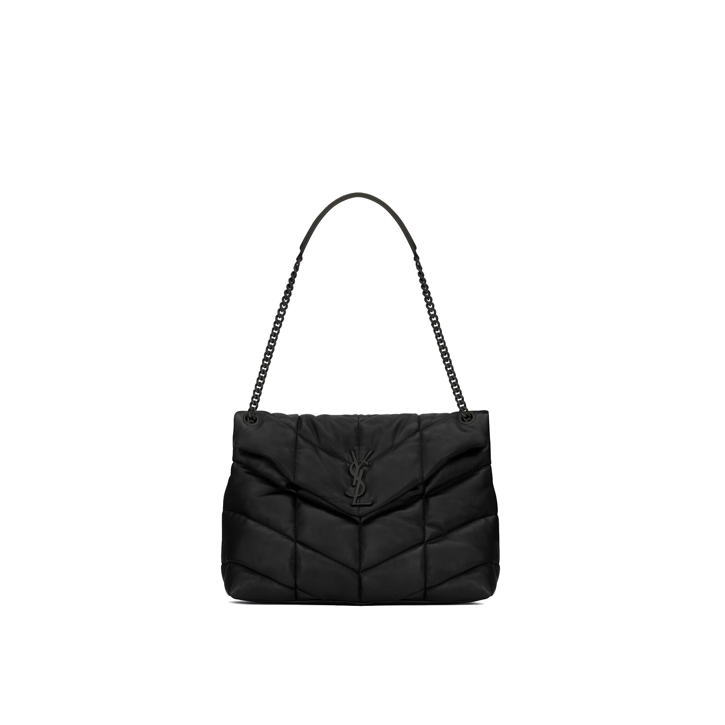 Y*L puffer medium chain bag in quilted lambskin 5774751el081000 (35*23*13.5cm)