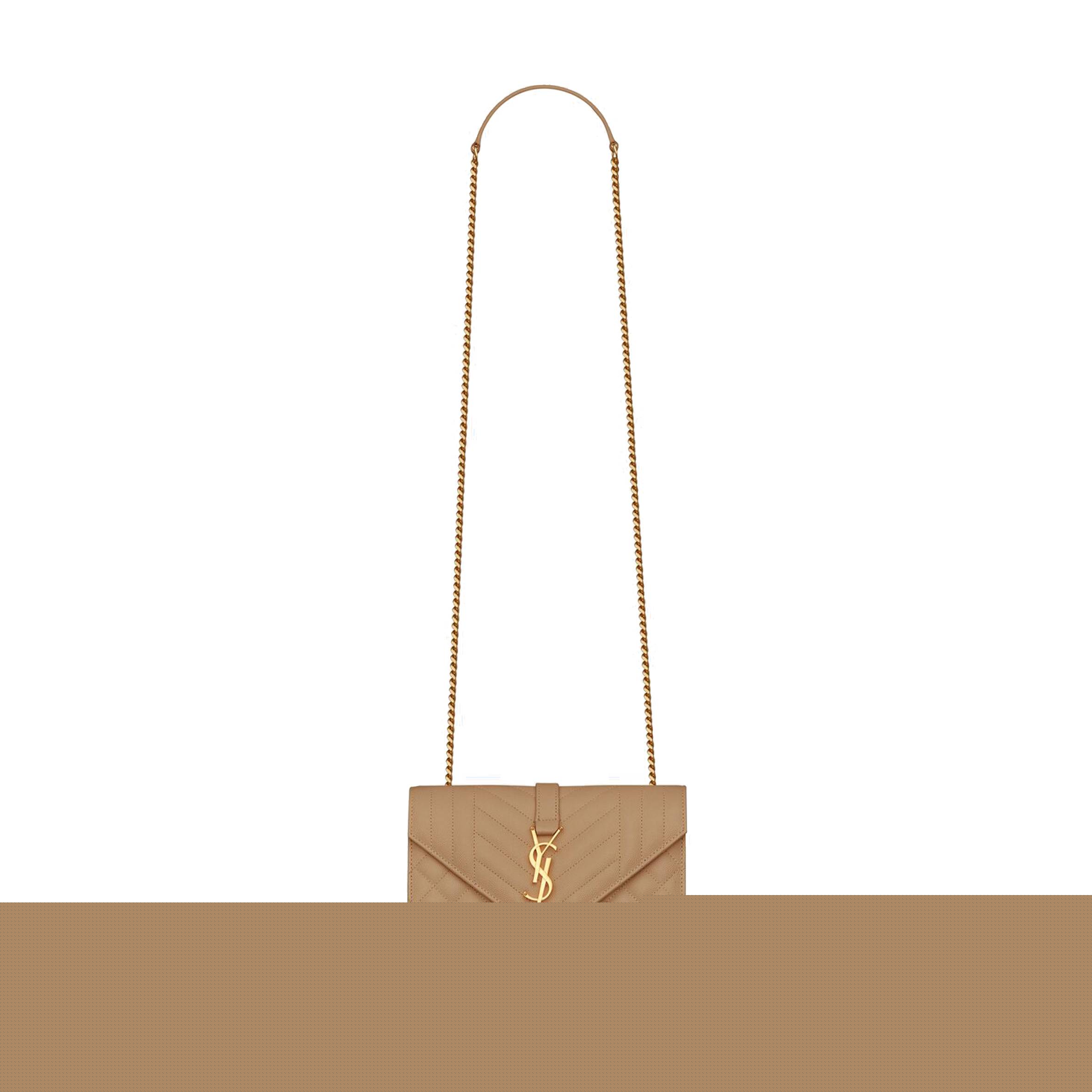Y*L envelope small bag in mix matelass&eacute; grain de poudre embossed leather 600195bow912346 (21*13*6cm)