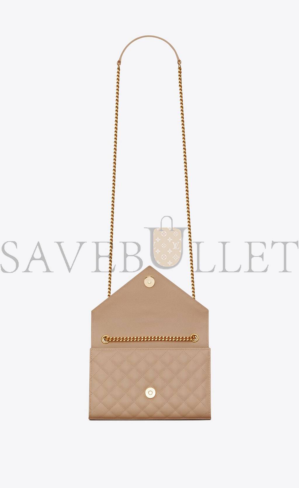 Y*L envelope small bag in mix matelass&eacute; grain de poudre embossed leather 600195bow912721 (21*13*6cm)