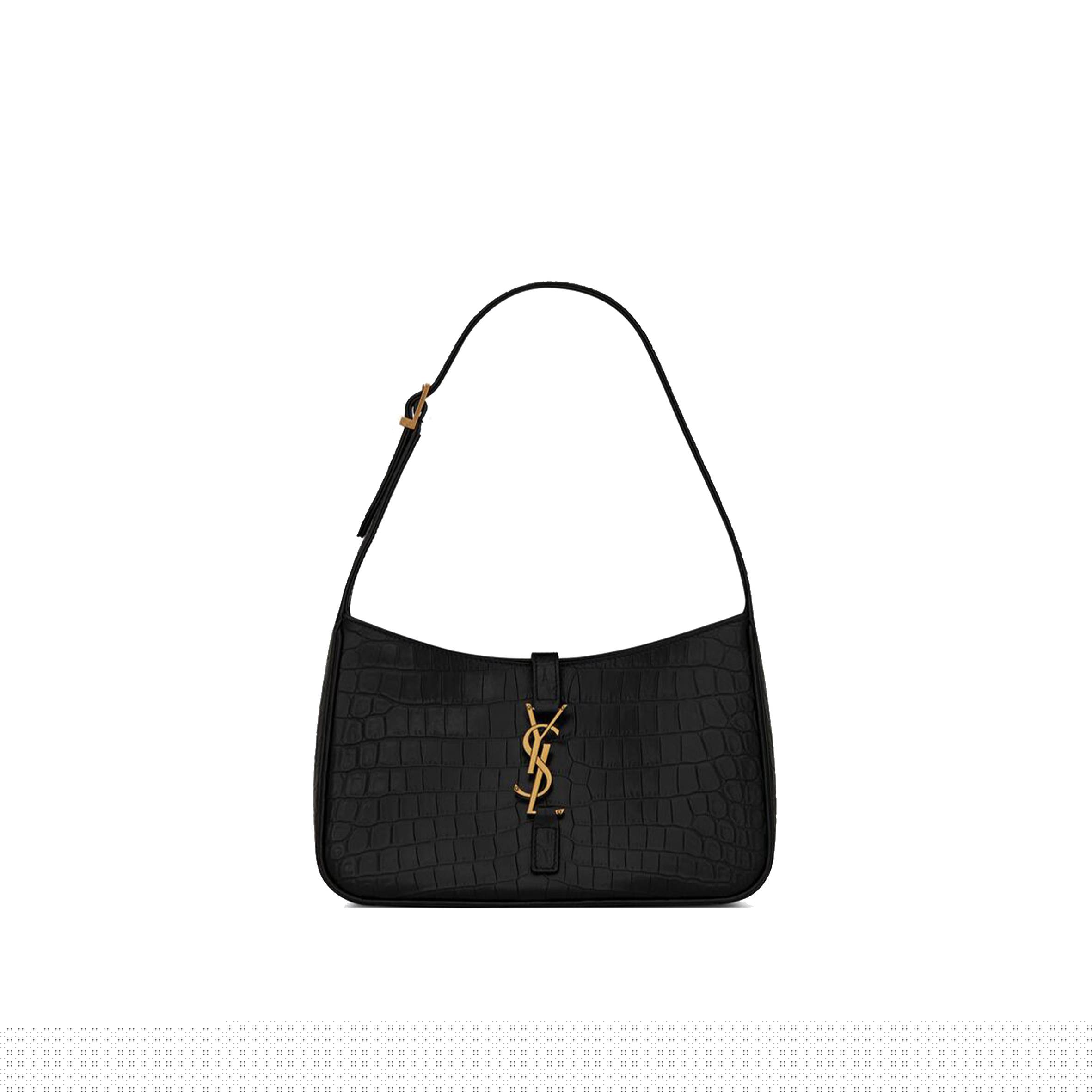 Y*L le 5 a 7 in crocodile-embossed shiny leather 657228dzesw1062 (23*16*6.5cm)