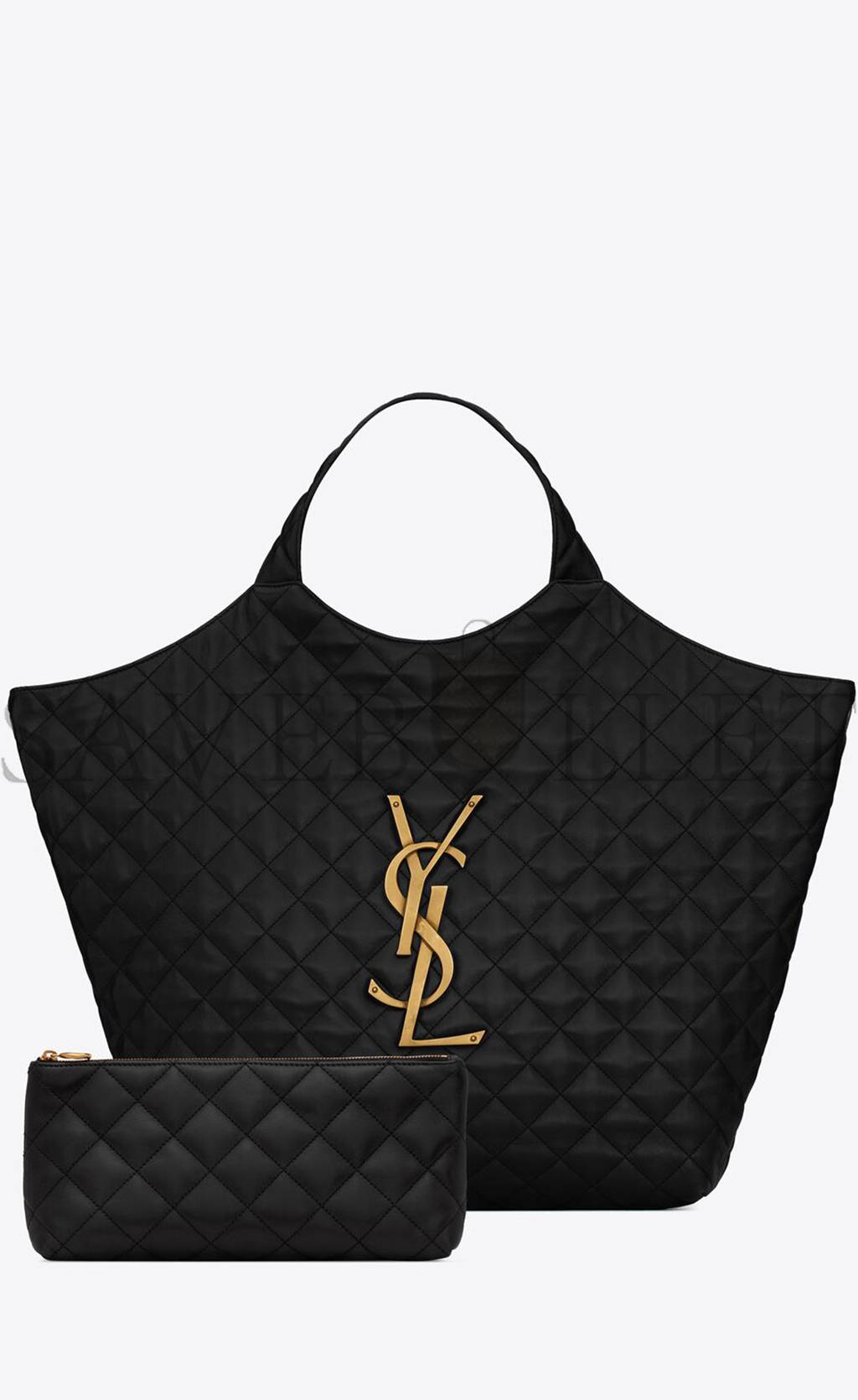 Y*L icare maxi shopping bag in quilted lambskin 698651aaang1000 (43*39*8cm)