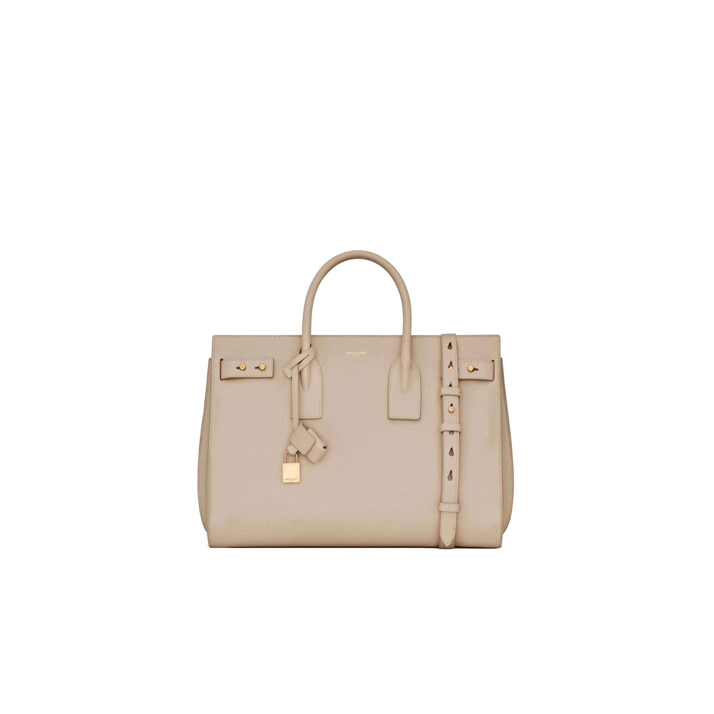 y*l sac de jour S*pple medium in grained leather 717446dti0w9607 (36*27*19.5cm)