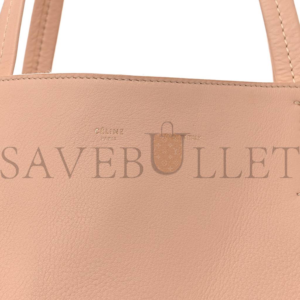 ce**e soft grained calfskin medium horizontal cabas phanT0m light blush (28*26*16cm)