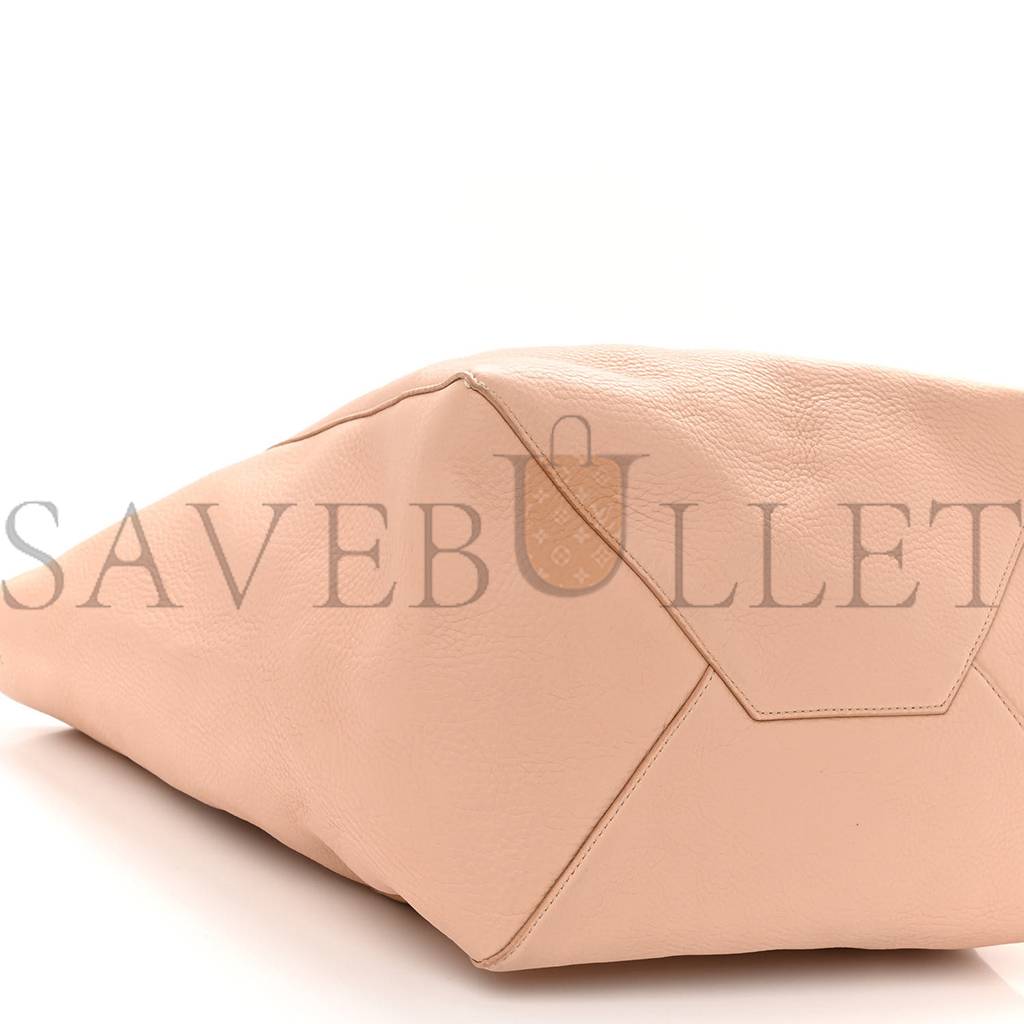 ce**e soft grained calfskin medium horizontal cabas phanT0m light blush (28*26*16cm)