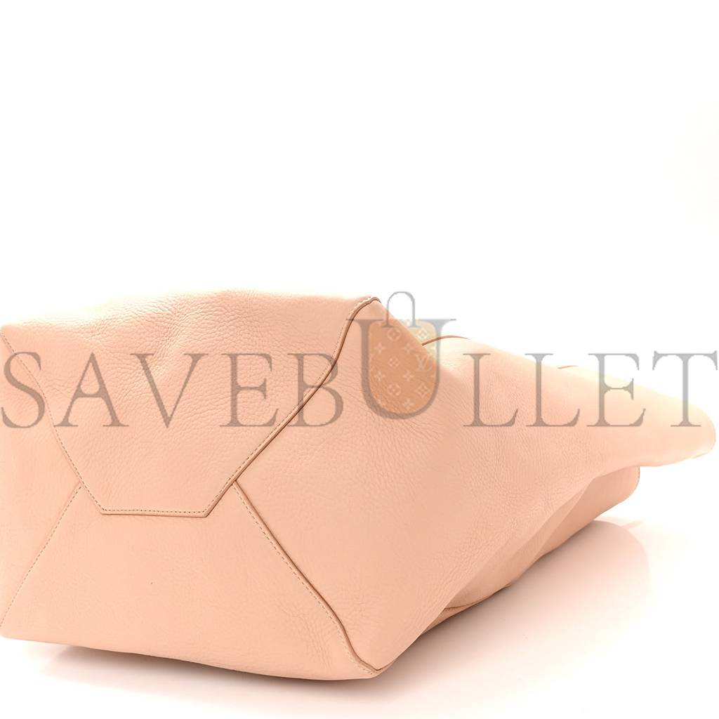 ce**e soft grained calfskin medium horizontal cabas phanT0m light blush (28*26*16cm)