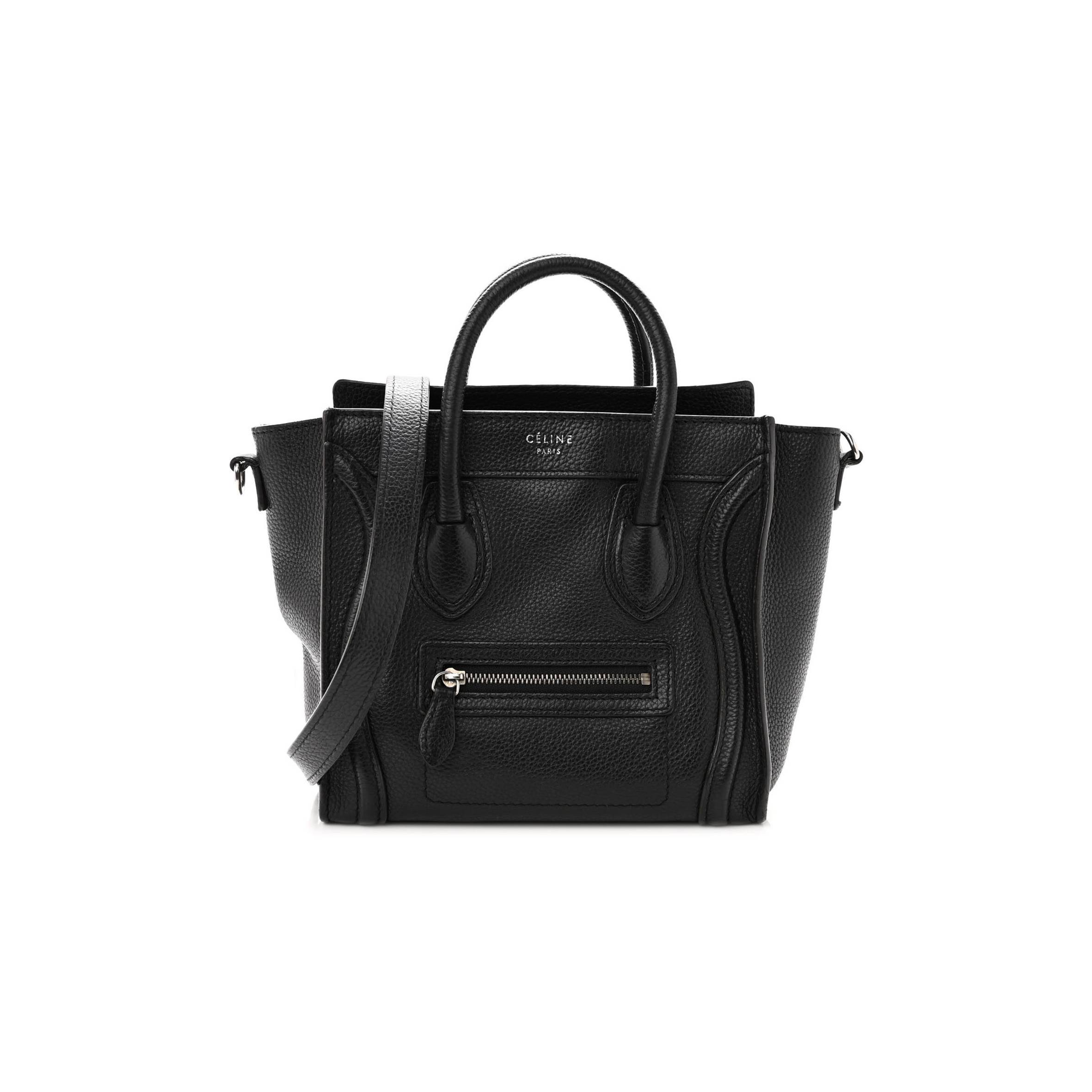 ce**e drummed calfskin nano lU*gage black (20*20*10cm)