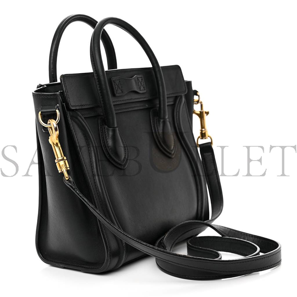 ce**e smooth calfskin nano lU*gage black (20*20*10cm)