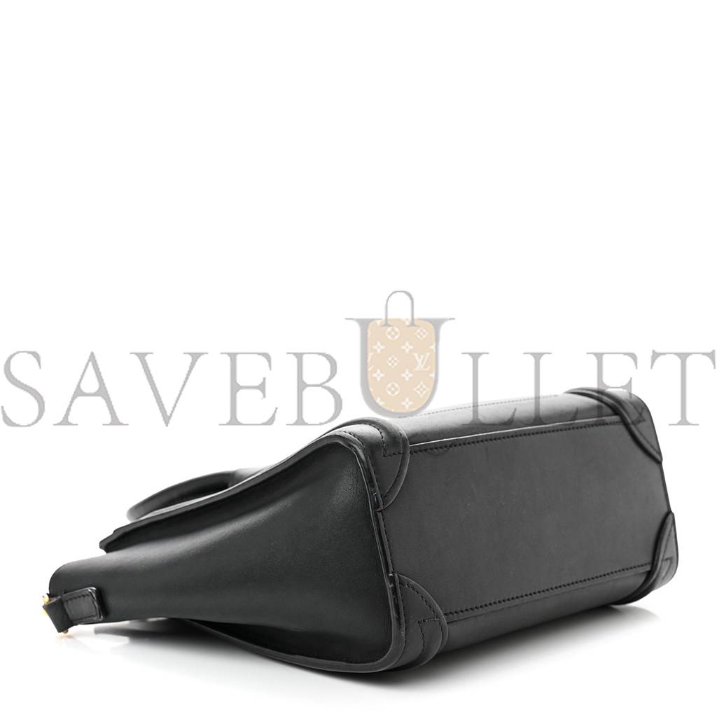 ce**e smooth calfskin nano lU*gage black (20*20*10cm)