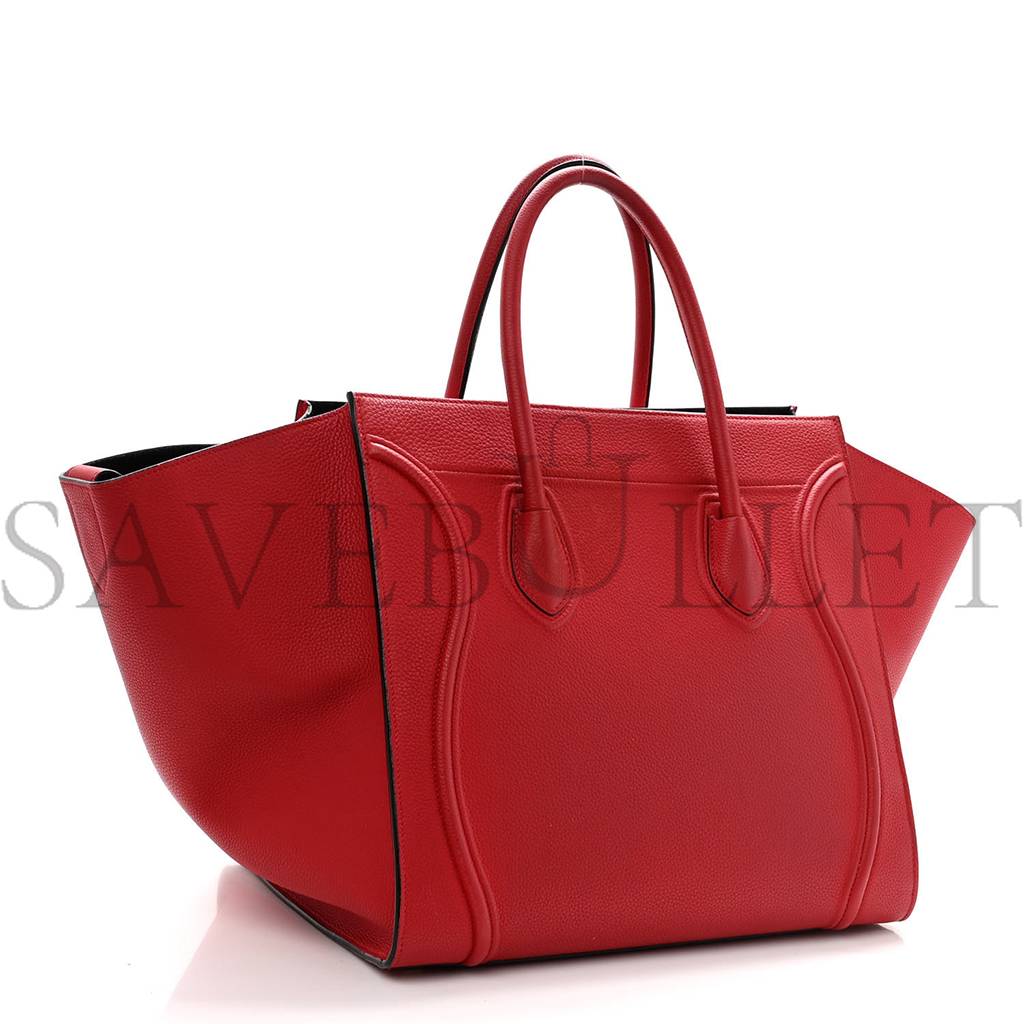 ce**e baby grained calfskin medium phanT0m lu*gage carmin (30*28*26cm)