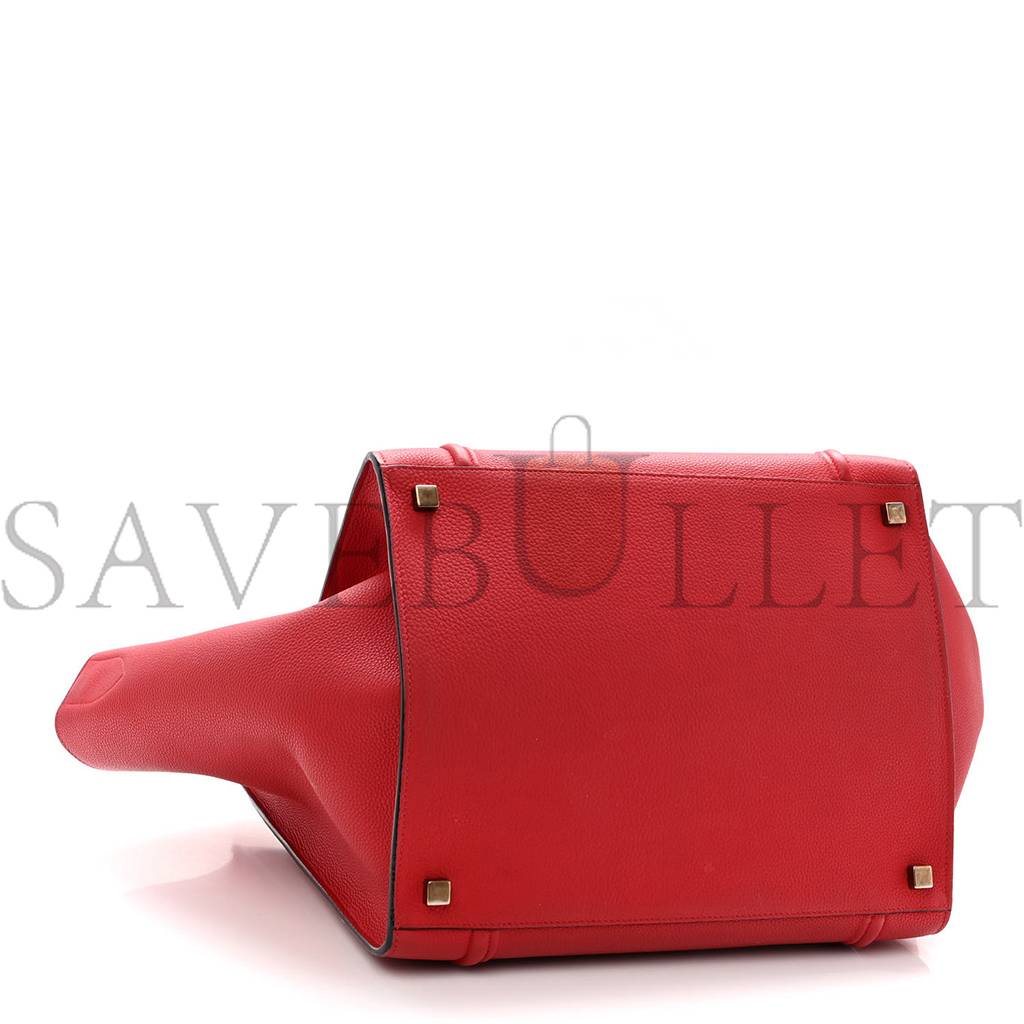 ce**e baby grained calfskin medium phanT0m lu*gage carmin (30*28*26cm)