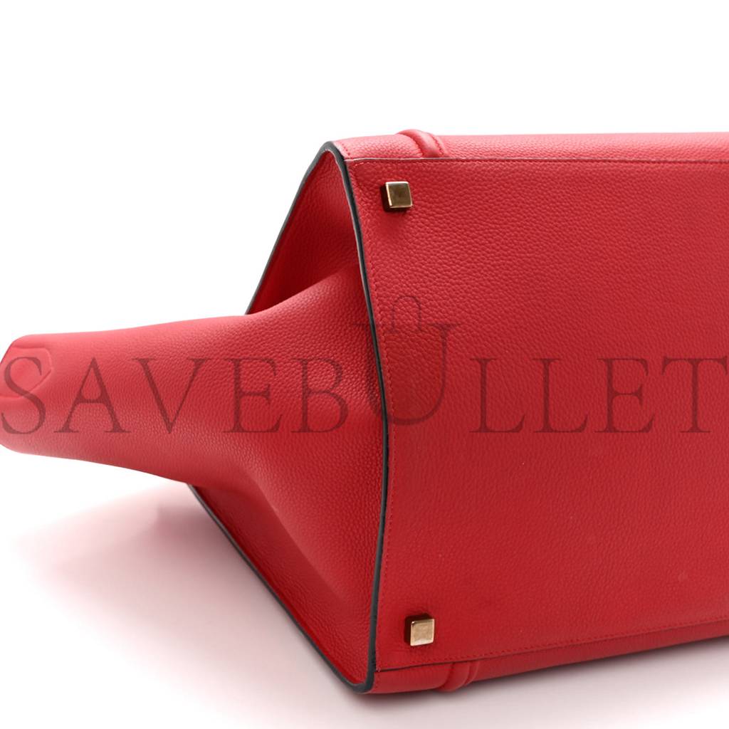 ce**e baby grained calfskin medium phanT0m lu*gage carmin (30*28*26cm)
