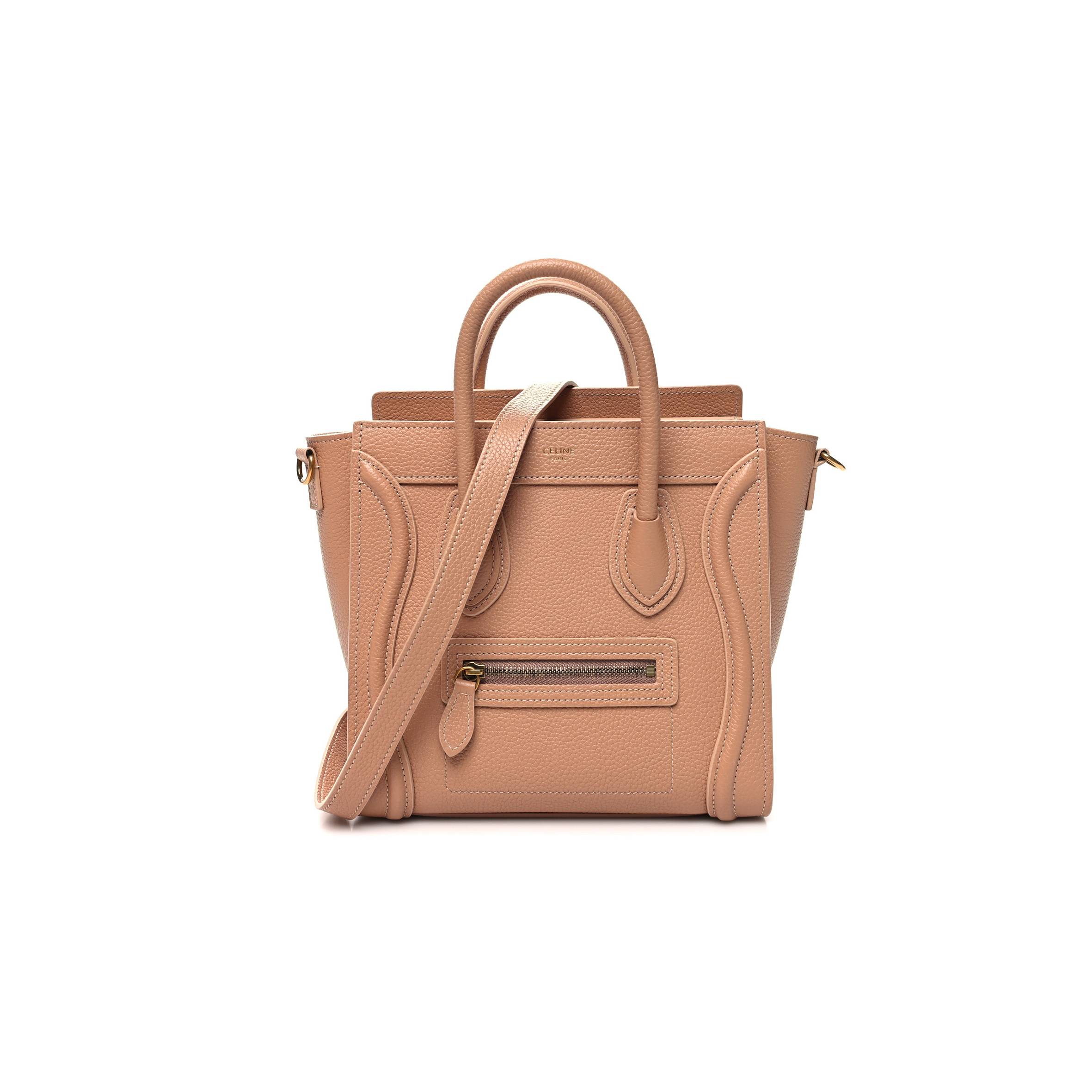ce**e drummed calfskin nano lU*gage desert rose (20*20*10cm)