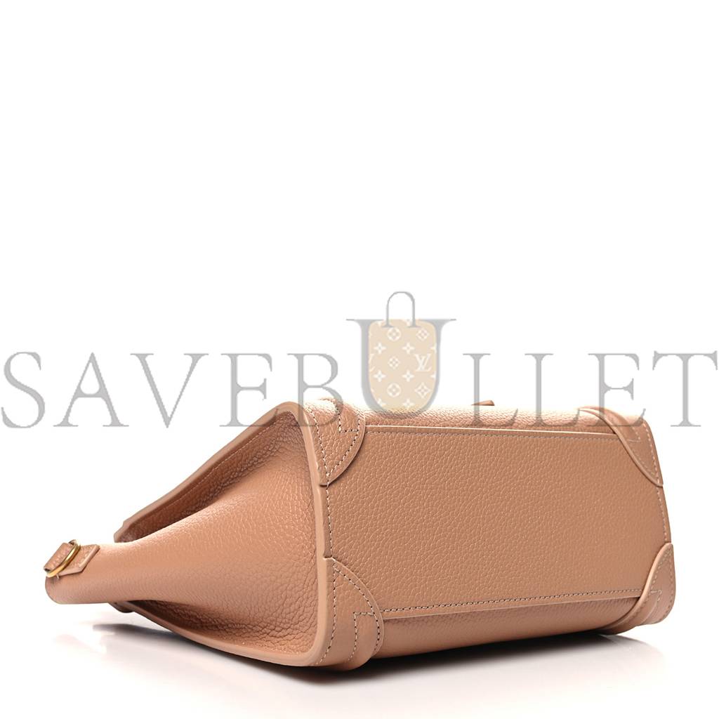 ce**e drummed calfskin nano lU*gage desert rose (20*20*10cm)