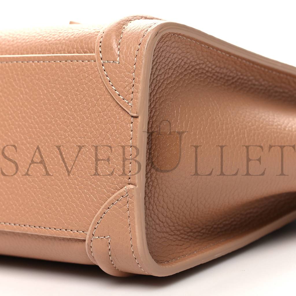 ce**e drummed calfskin nano lU*gage desert rose (20*20*10cm)