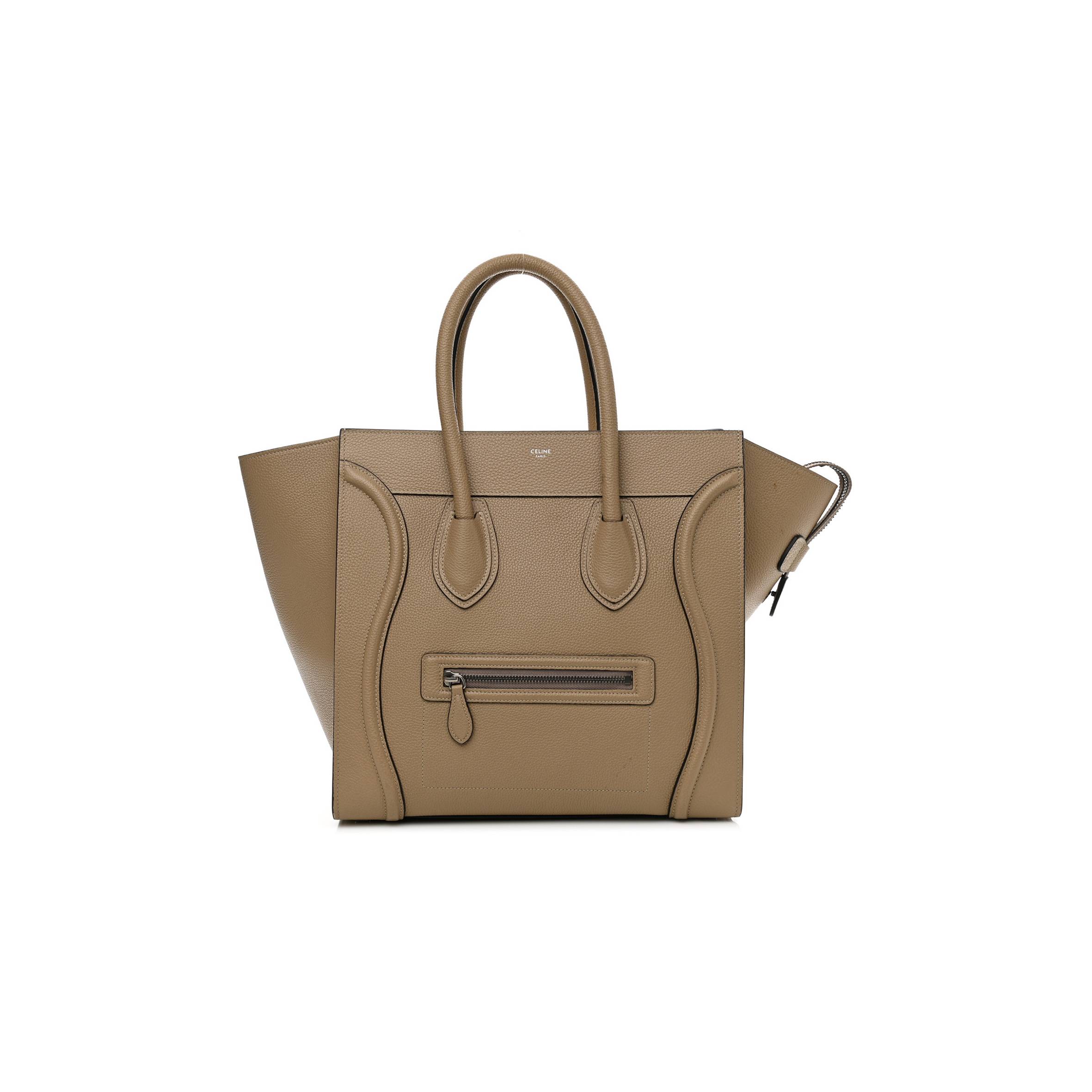 ce**e drummed calfskin mini lU*gage dune (30*30*18cm)