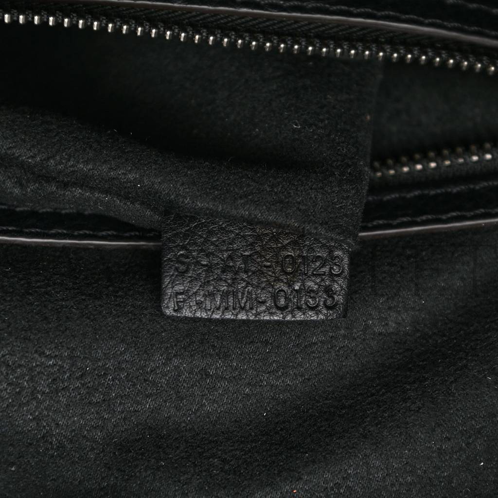 ce**e drummed calfskin micro lU*gage black (26*26*14cm)