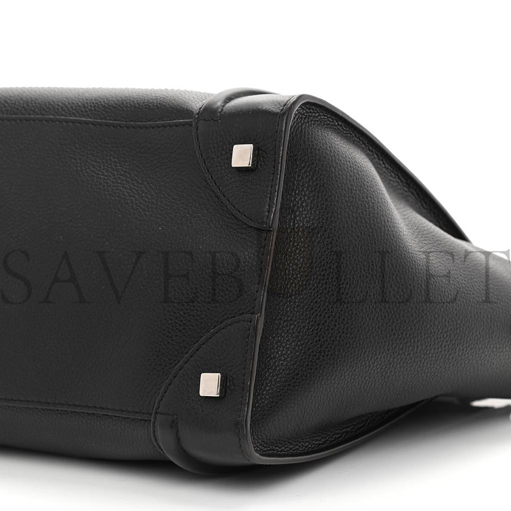 ce**e drummed calfskin micro lU*gage black (26*26*14cm)