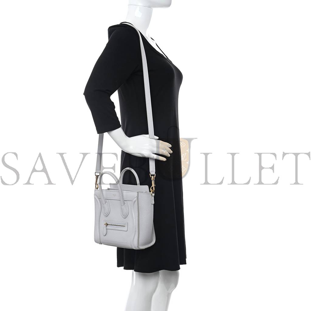 ce**e drummed calfskin nano lU*gage lune (20*20*10cm)