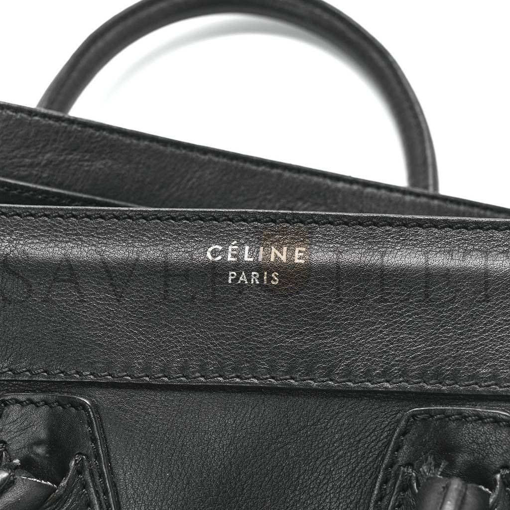 ce**e smooth calfskin micro lU*gage black (26*26*14cm)