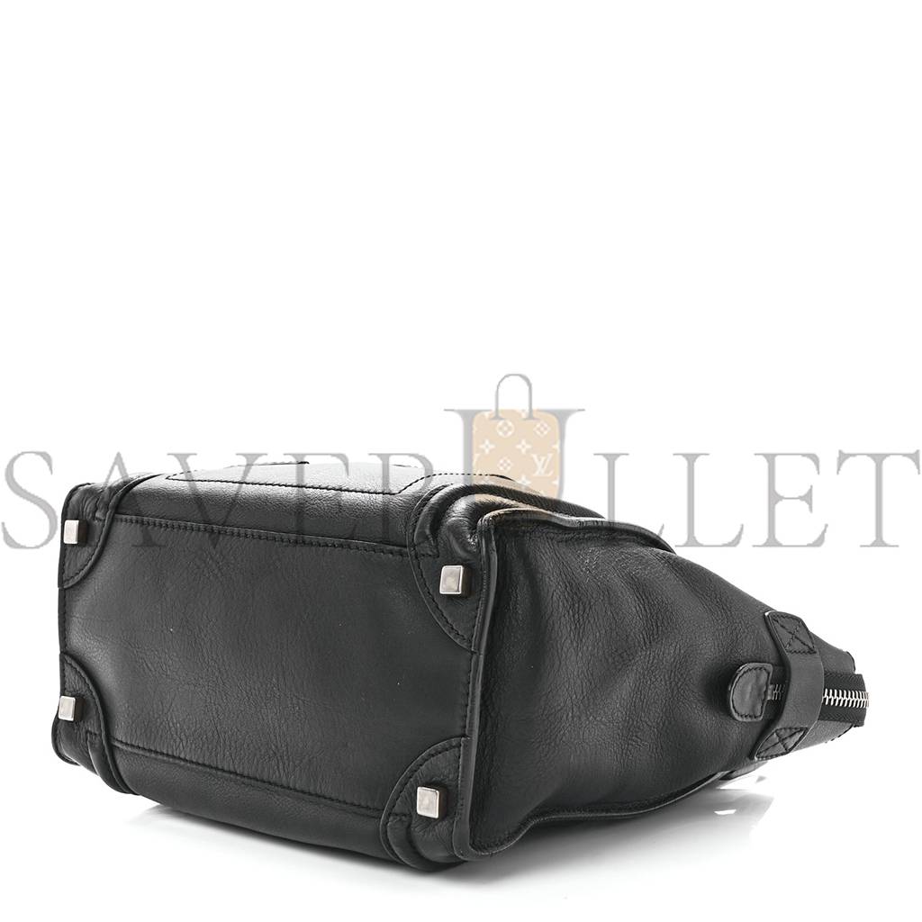 ce**e smooth calfskin micro lU*gage black (26*26*14cm)