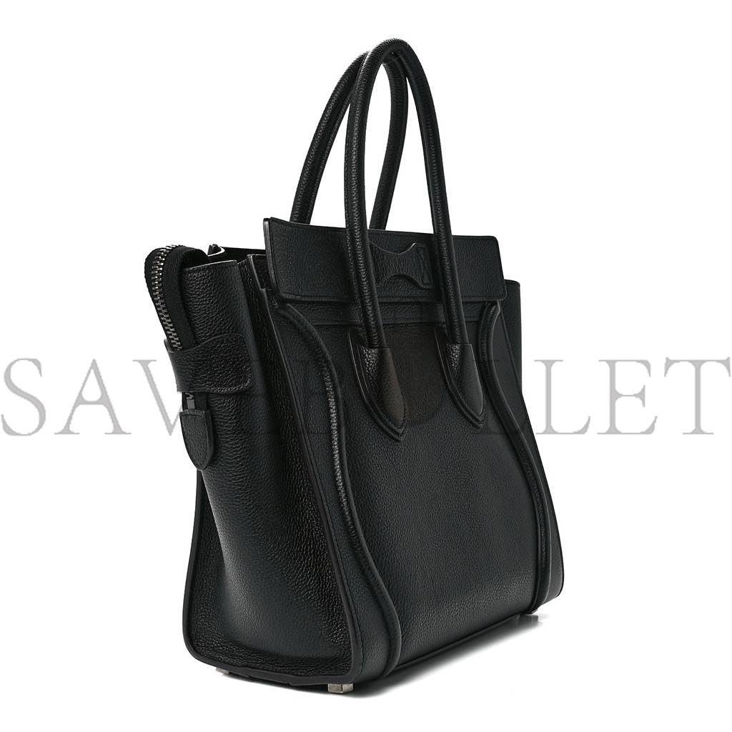ce**e drummed calfskin micro lU*gage black (20*20*10cm)