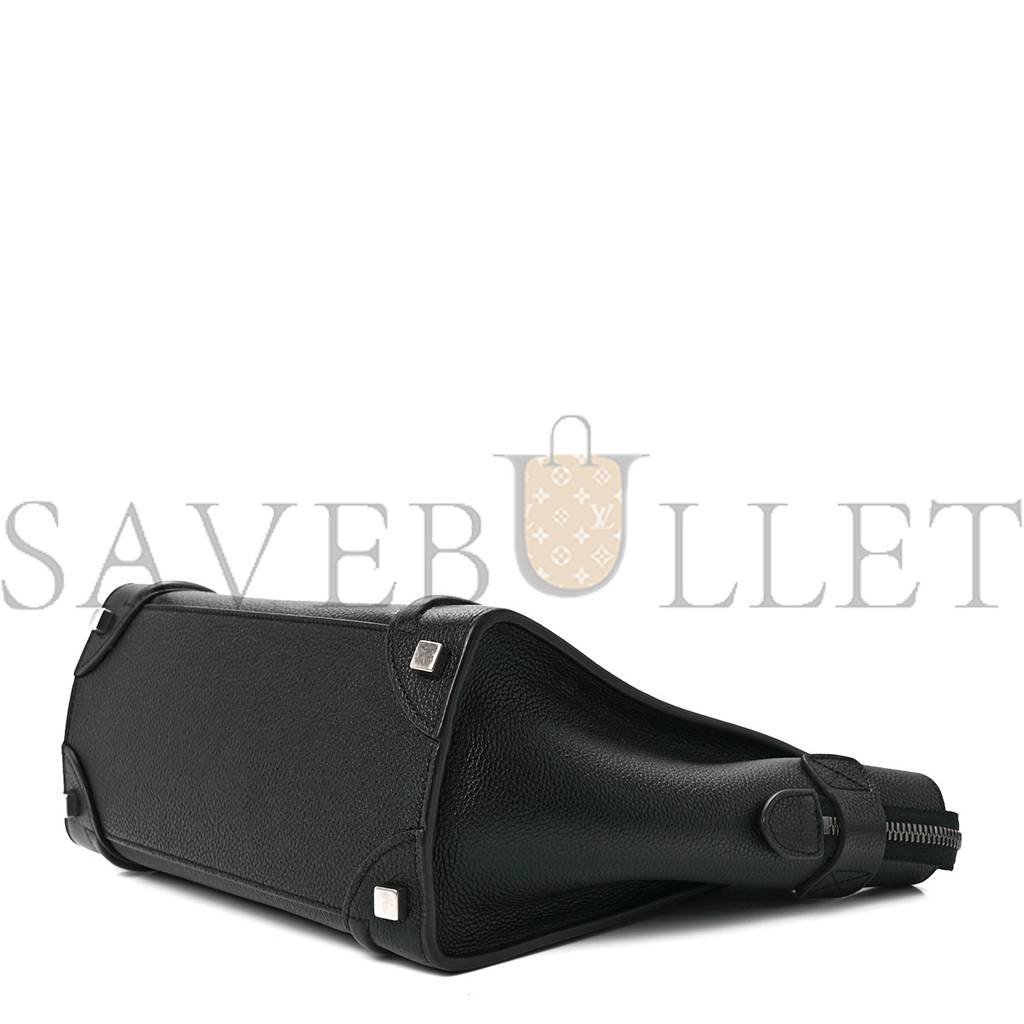 ce**e drummed calfskin micro lU*gage black (20*20*10cm)