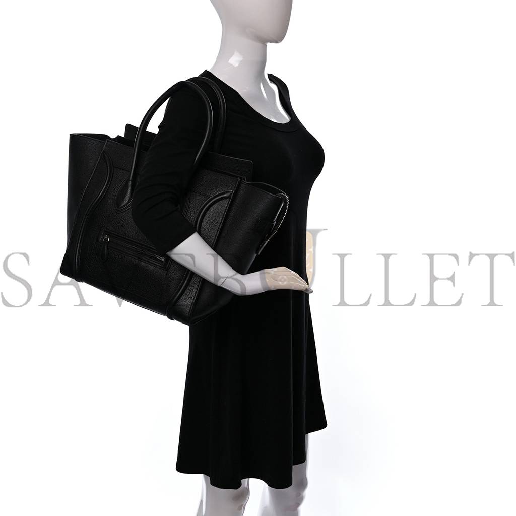 ce**e drummed calfskin mini lU*gage black (32*30*18cm)