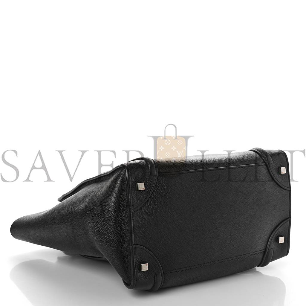 ce**e drummed calfskin mini lU*gage black (32*30*18cm)
