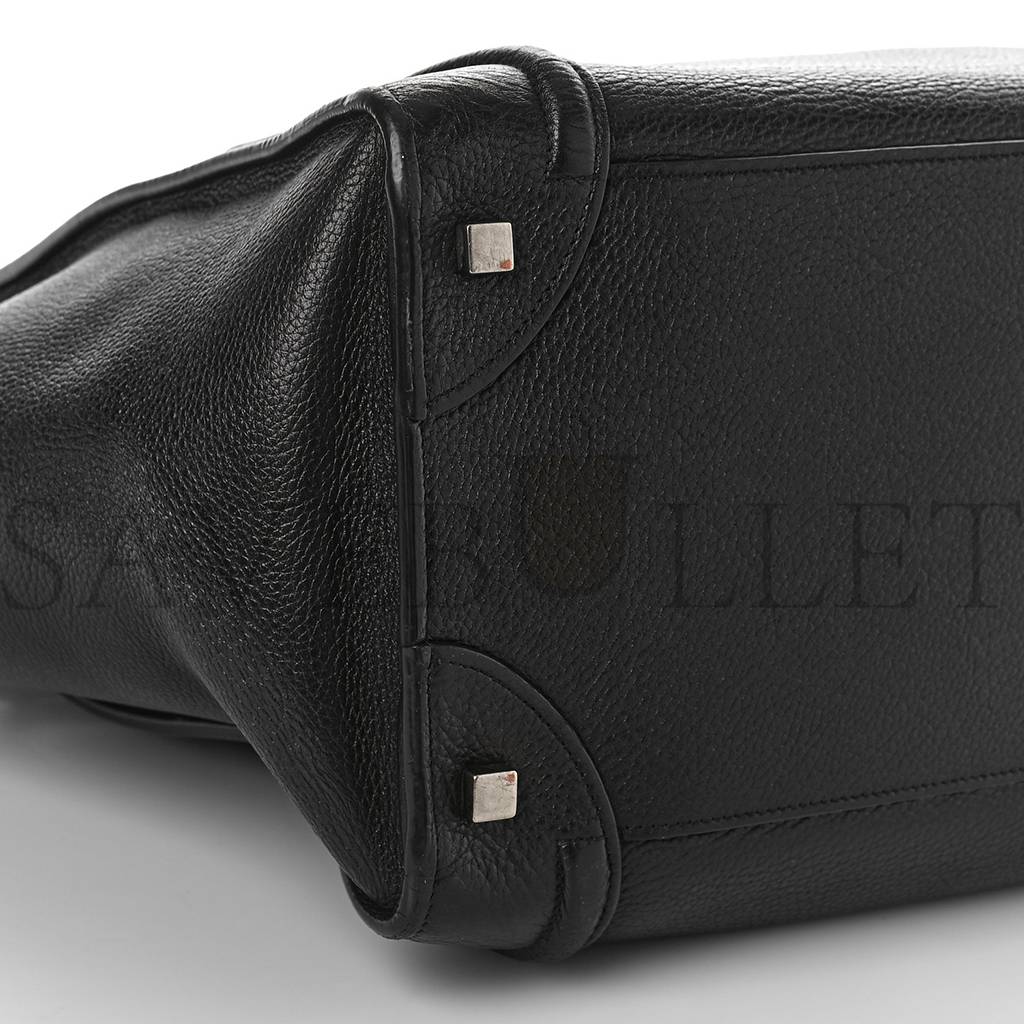ce**e drummed calfskin mini lU*gage black (32*30*18cm)