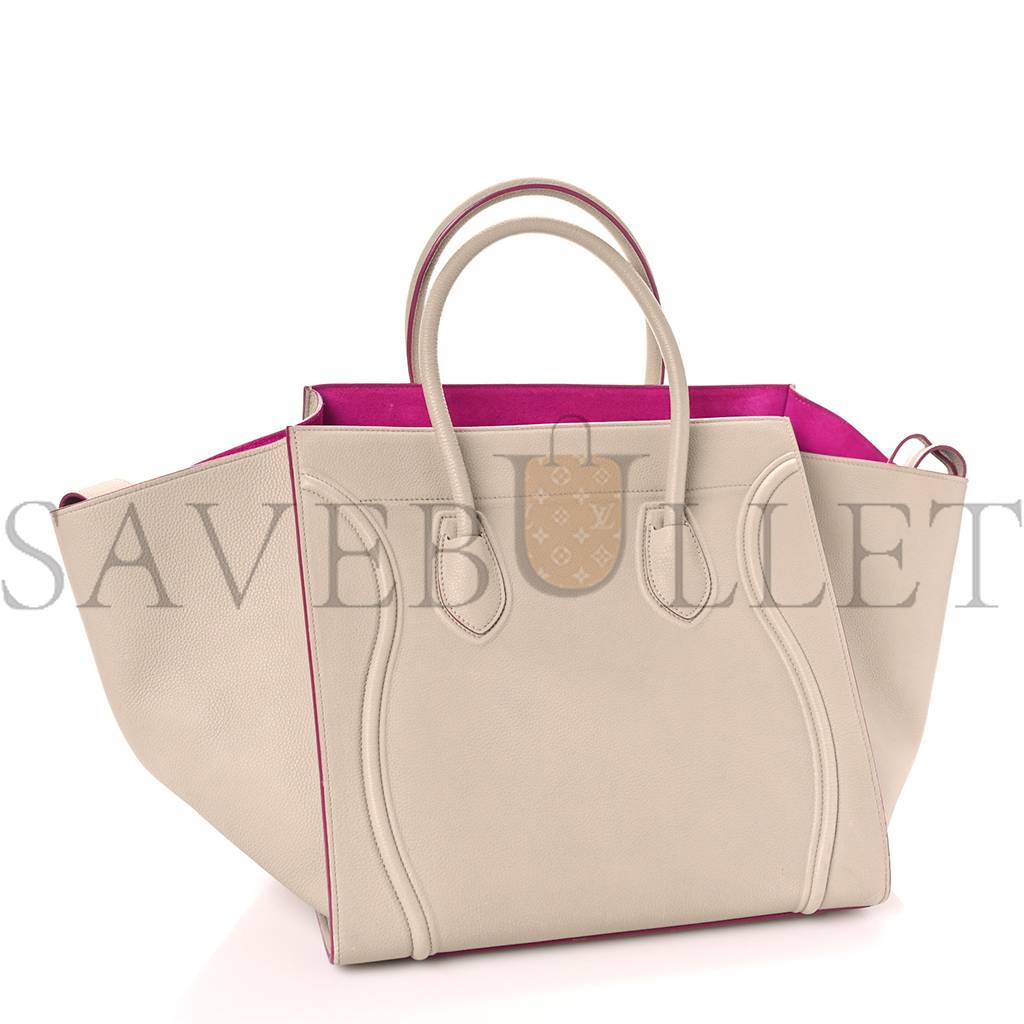 ce**e baby grained calfskin medium phanT0m lu*gage beige (30*28*25cm)