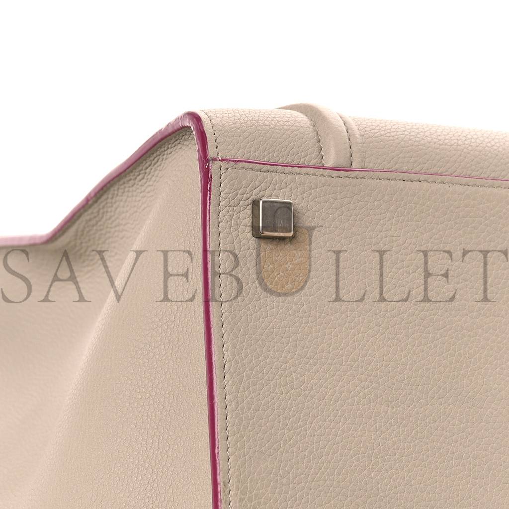 ce**e baby grained calfskin medium phanT0m lu*gage beige (30*28*25cm)