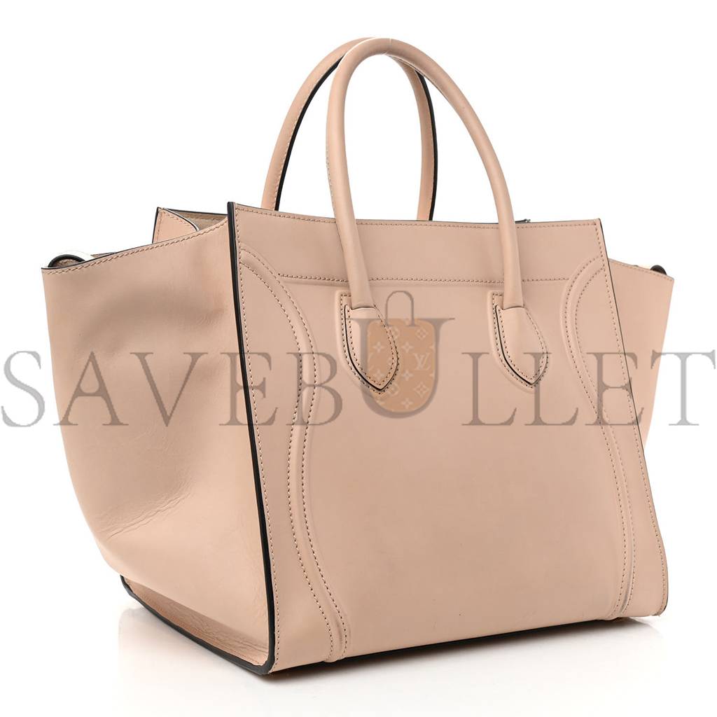 ce**e smooth calfskin medium phanT0m lu*gage powder (30*27*24cm)