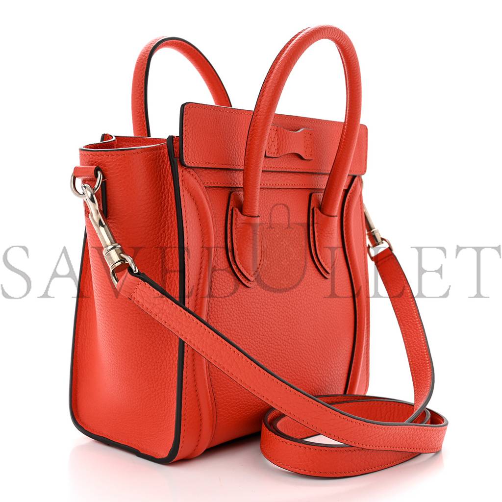 ce**e baby grained calfskin nano lU*gage red (20*20*10cm)
